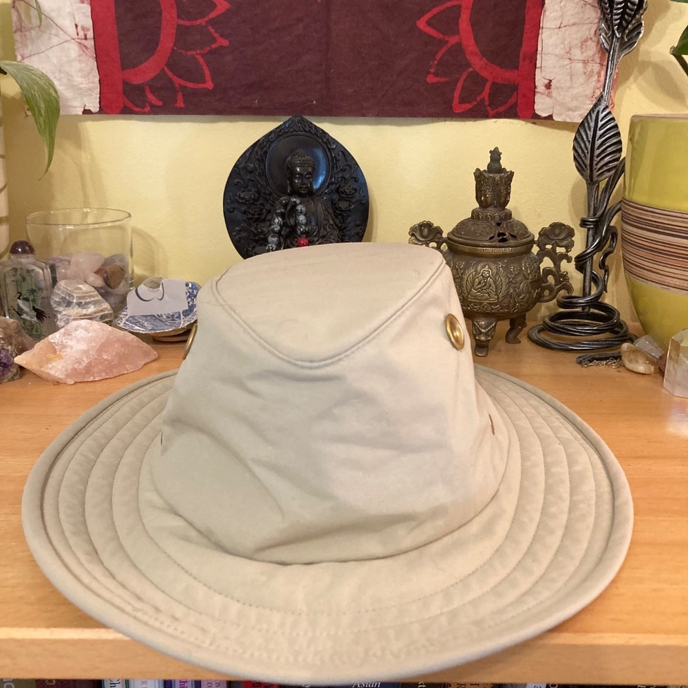 Vintage Tilley Endurables Nylantium Hat 7 1/8 EUC Hiking Fishing Safari Outdoors - Picture 3 of 8